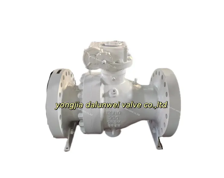 Cast Steel Ball Valve Trunnion Mounted Ball Valves12*10