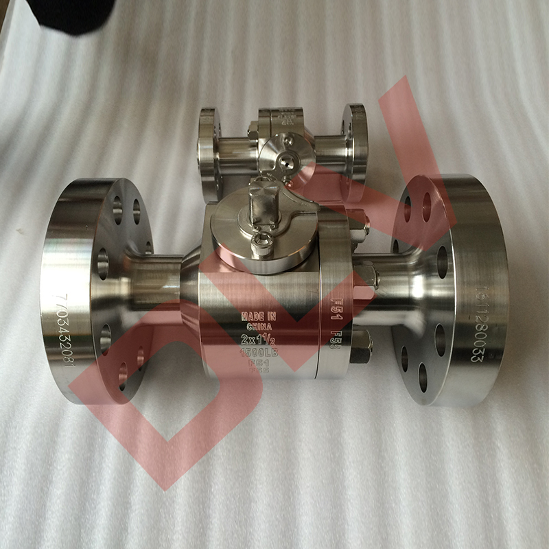 Stainless steel floating ball valve