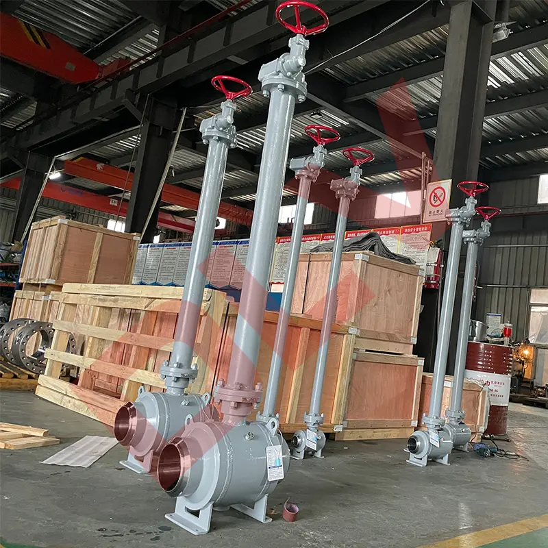 Fully welded fixed ball valve