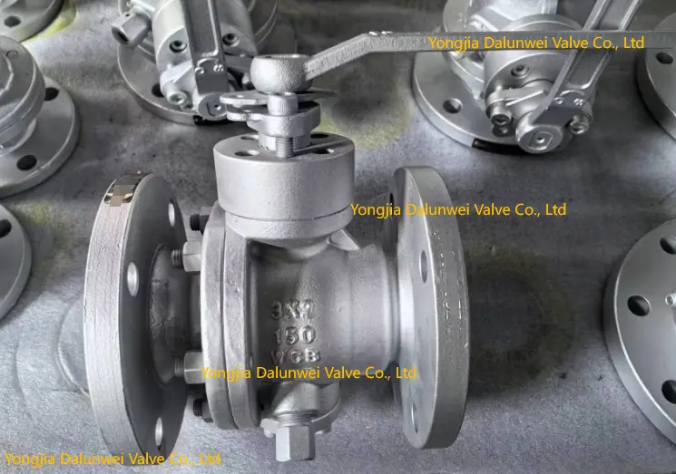 floating ball valve-RB-WCB-150LB