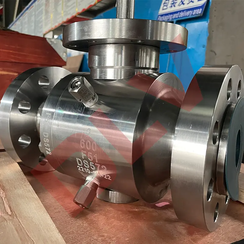 Stainless steel fixed ball valves