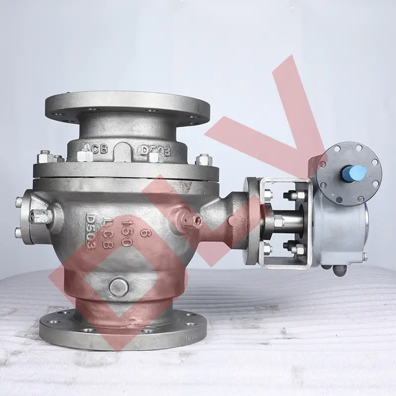 metal to metal seal fixed ball valveQ347Y-150LB-6-LCB