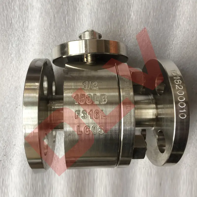 Stainless steel floating ball valve