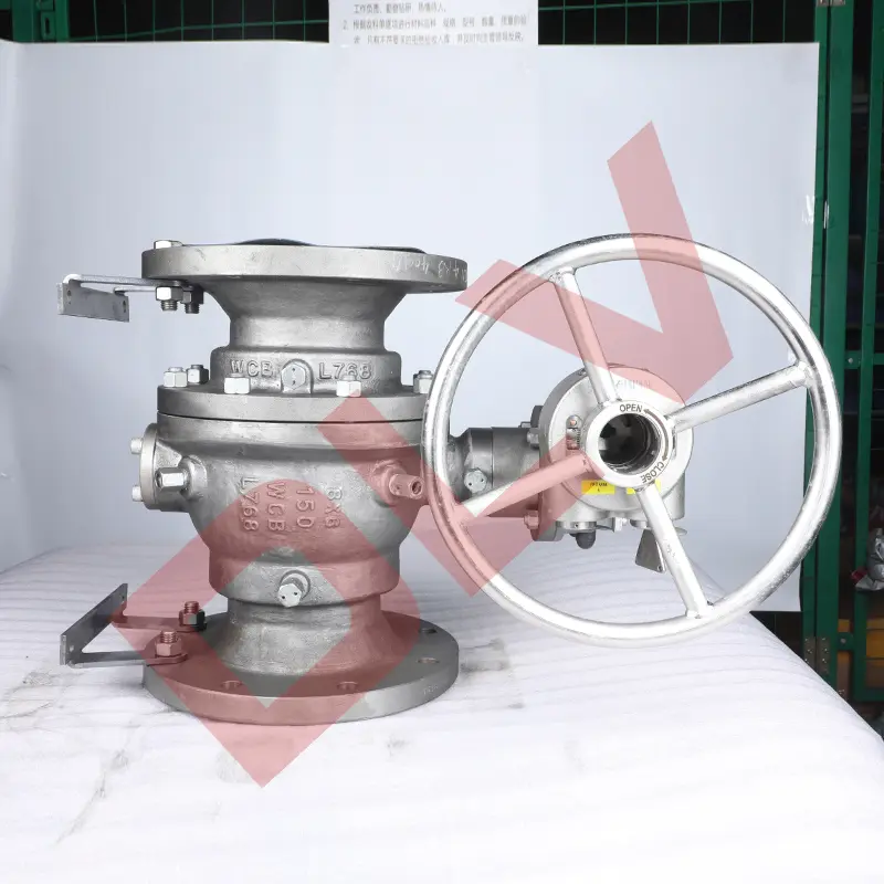 Linkage Lock Reduction Fixed Ball Valve
