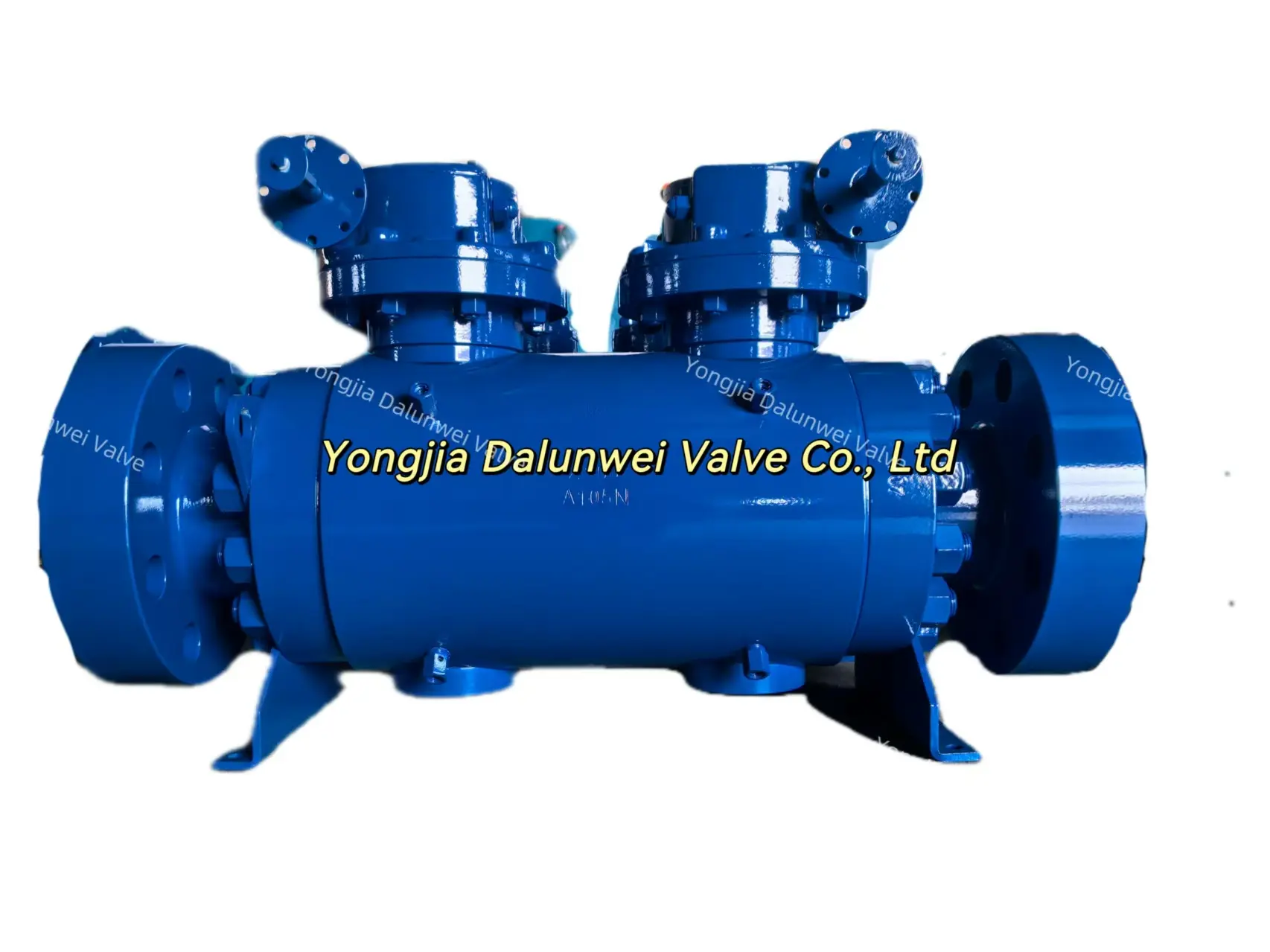 Double Block And Bleed Ball Valve Forged Trunnion Mounted Ball Valve