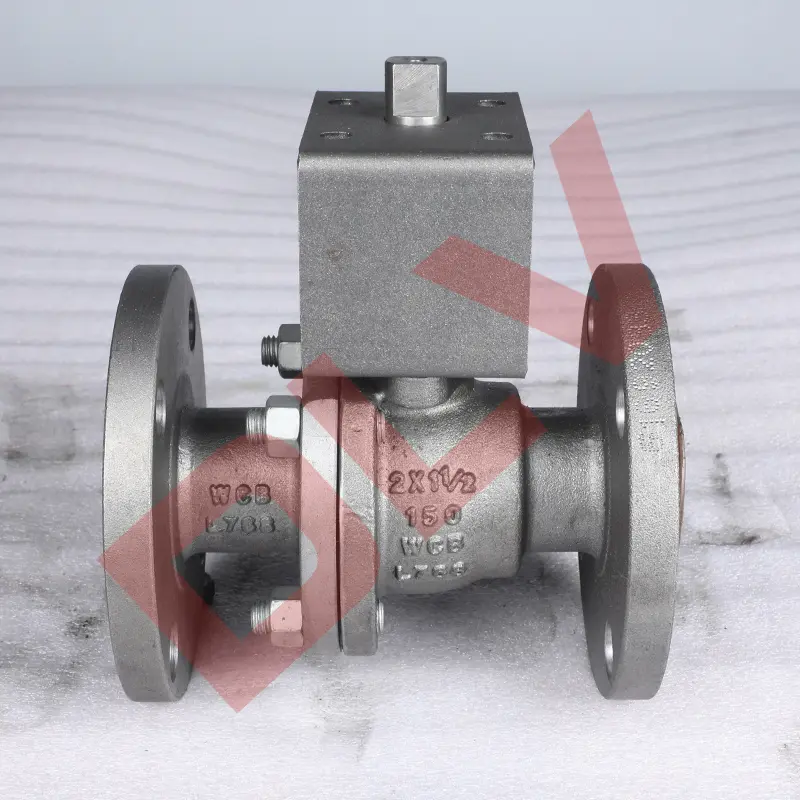 floating Bare Stem Ball Valve